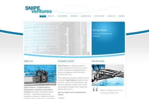 snipeventures.com site used Snipe