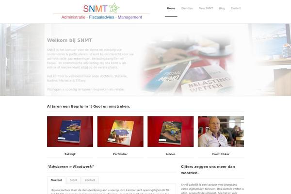 snmt.nl site used Incredible Wp