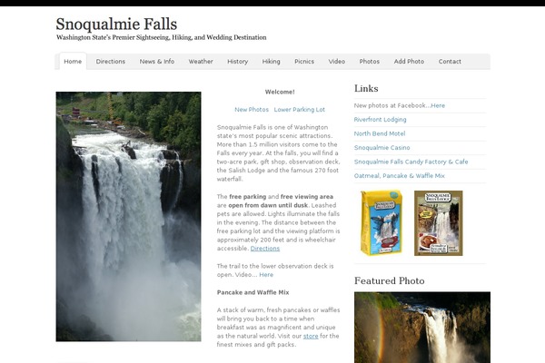 snoqualmiefalls.com site used Oracle