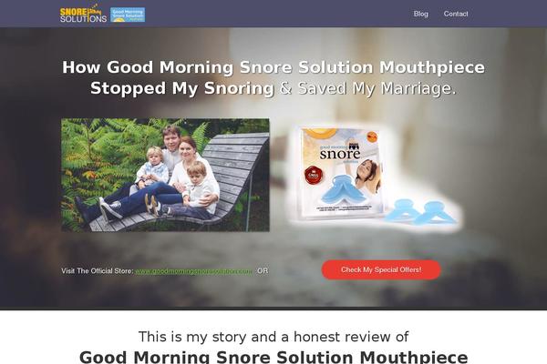 snoresolutioncoupons.com site used Squared