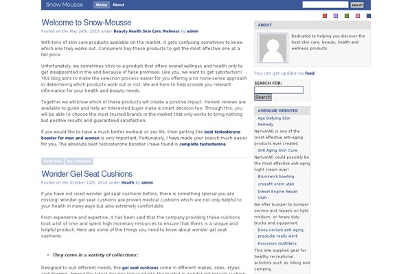 snow-mousse.com site used CryBook