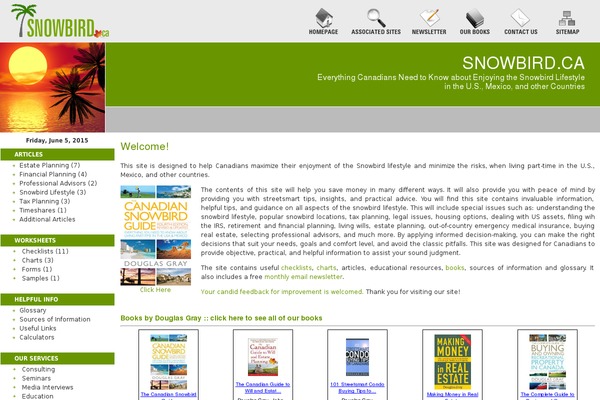 snowbird.ca site used Homebuyer