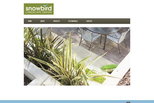 snowbirdlandscape.com site used Alphine