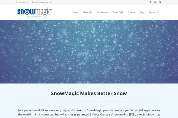 Impreza theme site design template sample