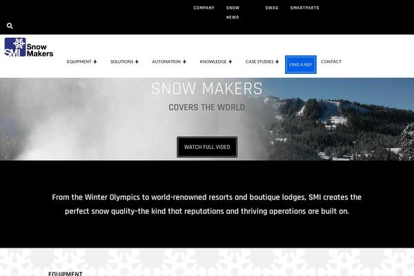 snowmakers.com site used Indra