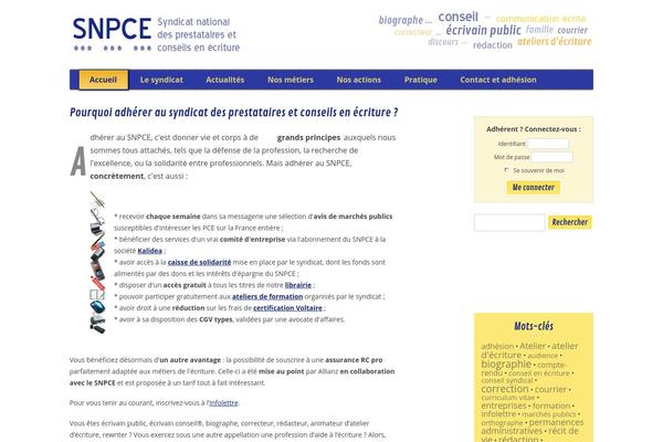 snpce.fr site used Snpce