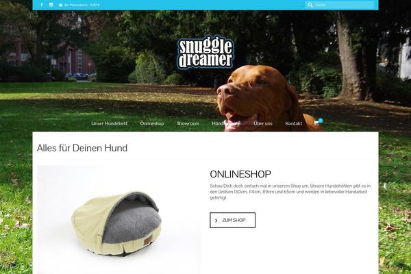 snuggle-dreamer.com site used Virtue Premium