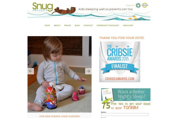 snugorganics.com site used Dorothy