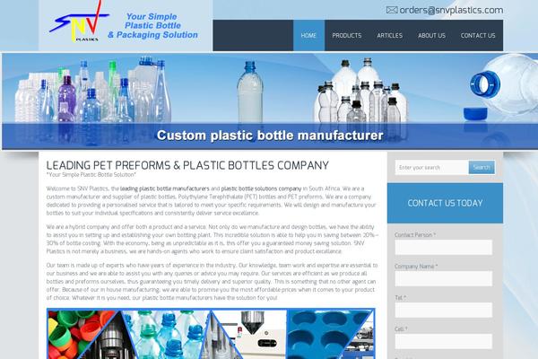 snvplastics.com site used Generatepress_neo