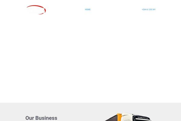 Logistic-company theme site design template sample
