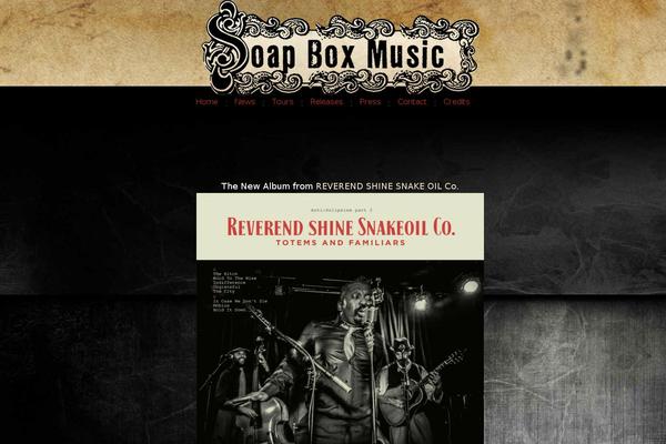 soapboxmusiclabel.com site used Euphony