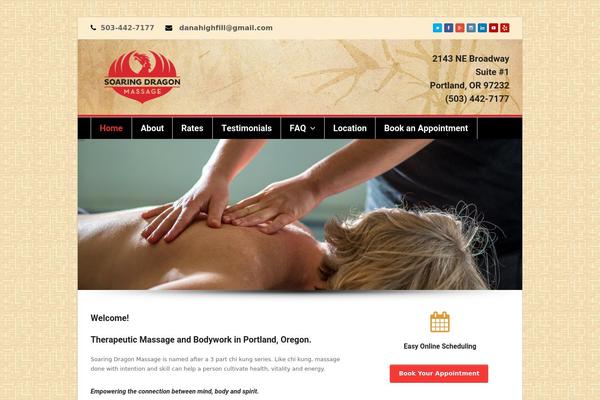 Total theme site design template sample