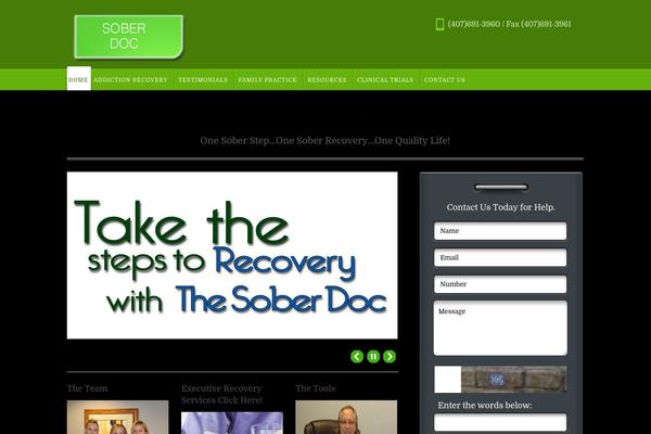 soberdoc.com site used AppointWay