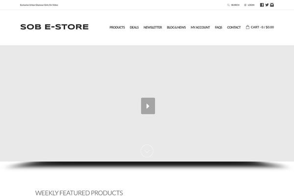 Site using Awesome-shop plugin