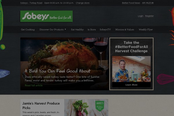 sobeys.com site used Sobeys