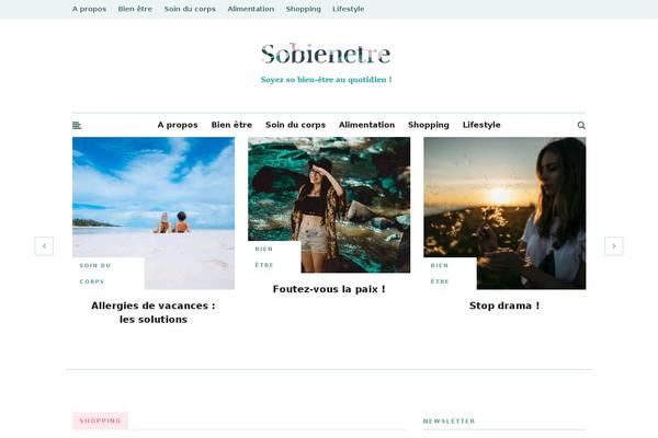 The-essence theme site design template sample