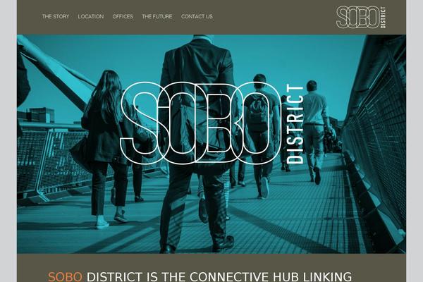 sobo.ie site used Sobotheme