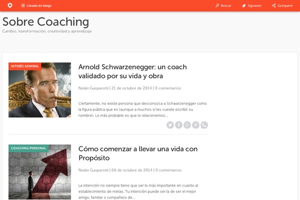sobrecoaching.com site used Red
