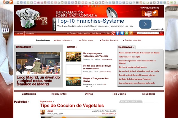 Site using Taqyeem-buttons plugin