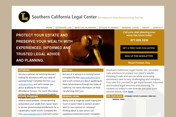 socallegalcenter.com site used Arthropod