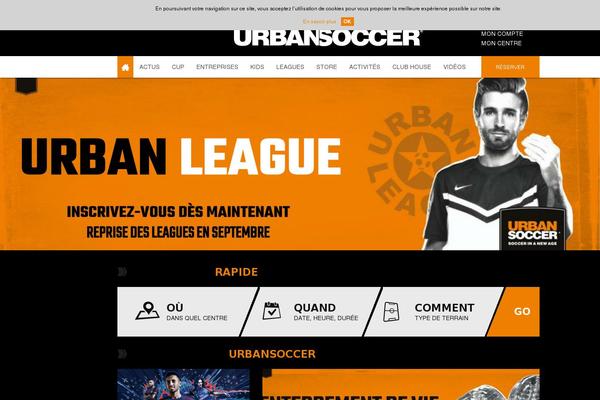 soccer5.fr site used Urbansoccer