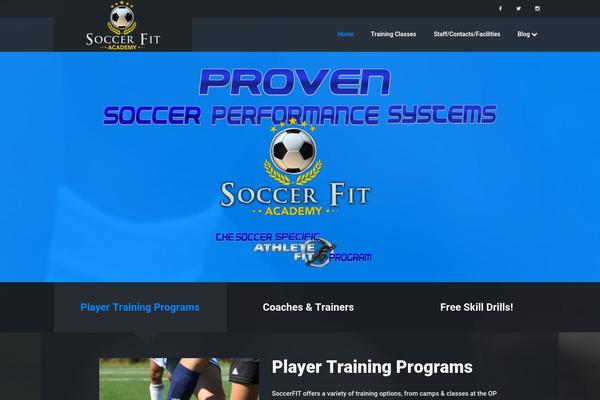 soccerfitacademy.com site used Soccerfit