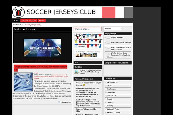 soccerjerseysclub.com site used Woodpress