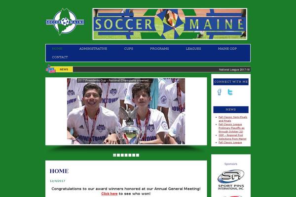 soccermaine.com site used Gns1