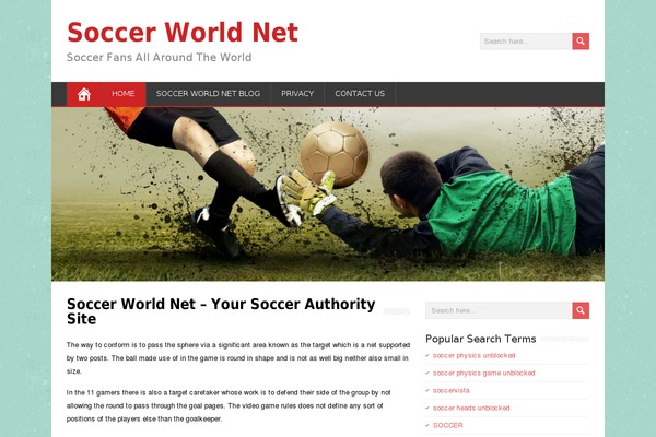 soccerworldnet.com site used MineZine