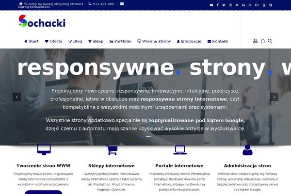 sochacki.biz site used Convertible
