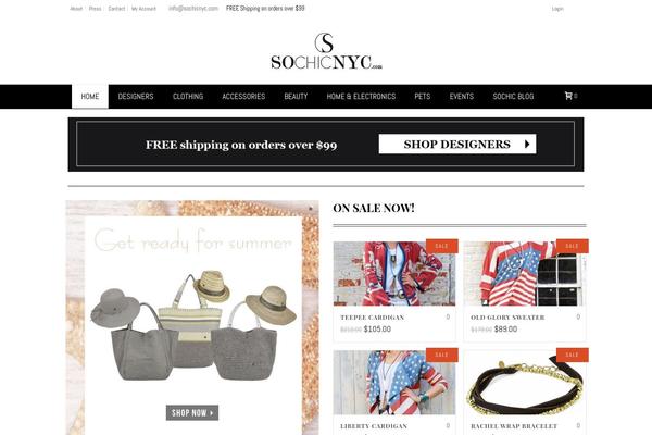 Enfold theme site design template sample
