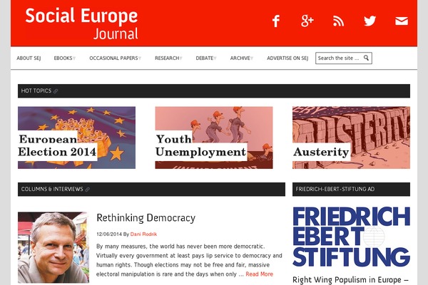 social-europe.eu site used Socialeurope