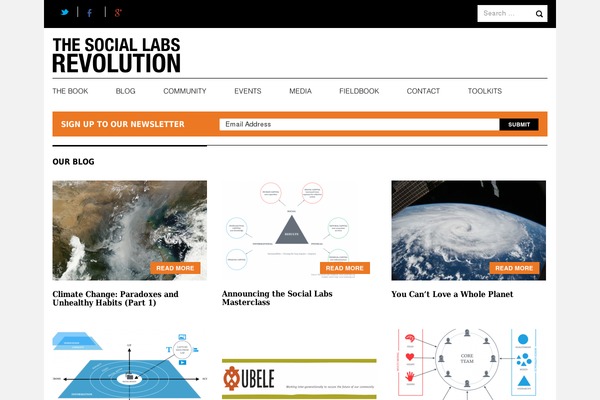 sociallabs theme websites examples