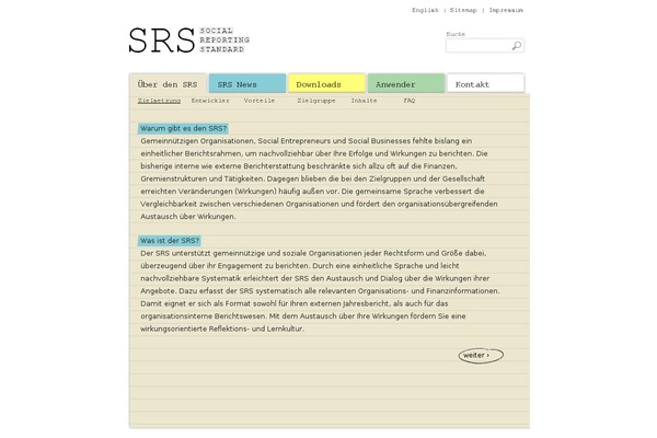 social-reporting-standard.de site used Srs