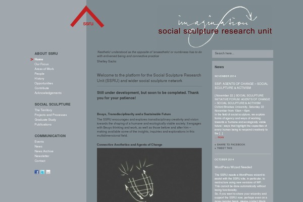 social-sculpture.org site used Ssru