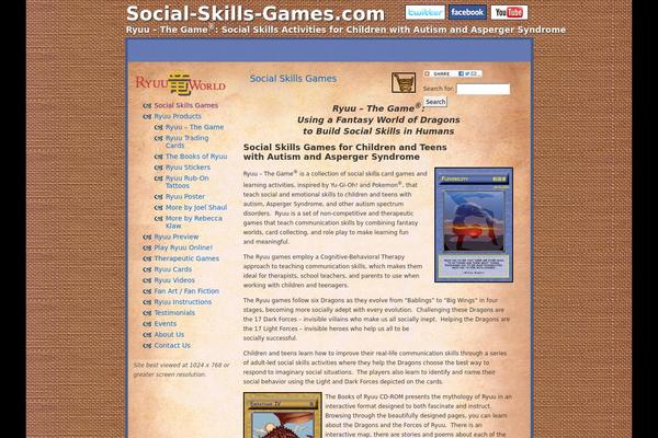 social-skills-games.com site used Bloggernotes