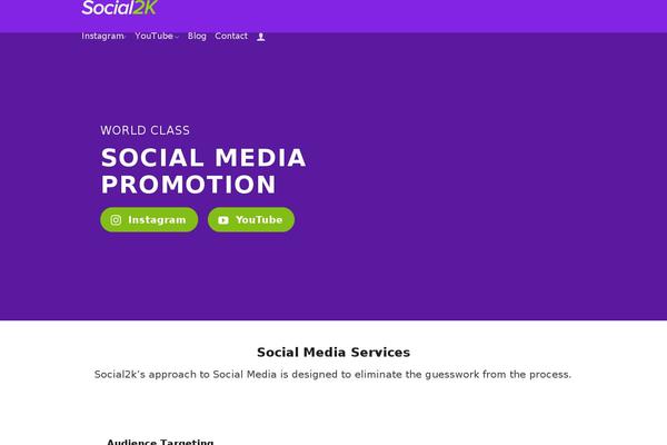 Flatsome theme site design template sample