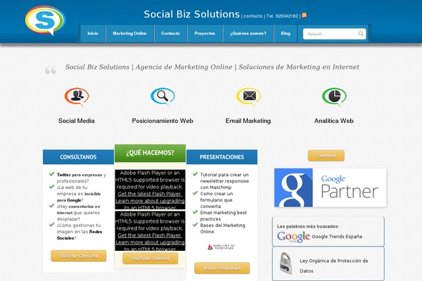 socialbizsolutions.com site used Minos