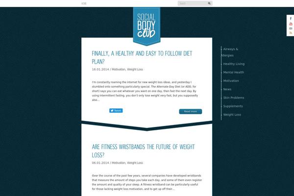 Sbc theme site design template sample