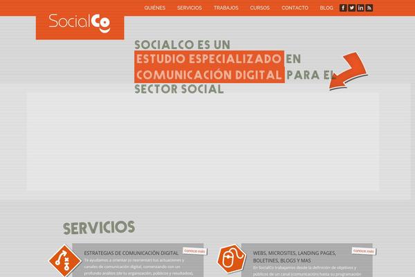 socialco.es site used Socialco-twenty