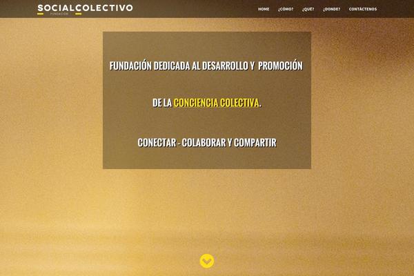 socialcolectivo.org site used Scrolle