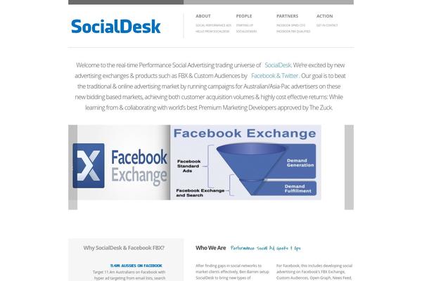 socialdesk.com.au site used Brandspace