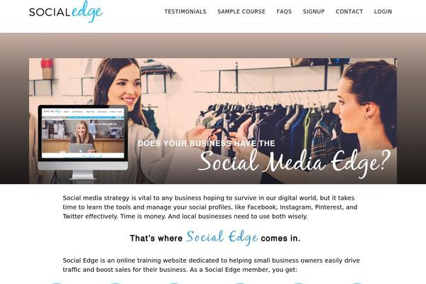 socialedge.co site used Social-edge