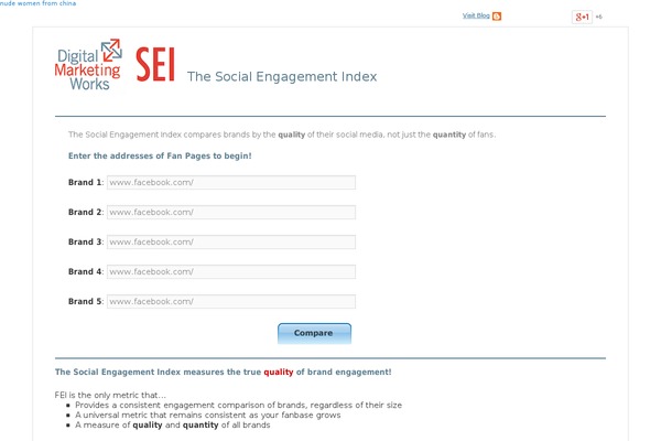 Site using FEI plugin