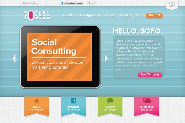 socialforces.com site used Sofo2012