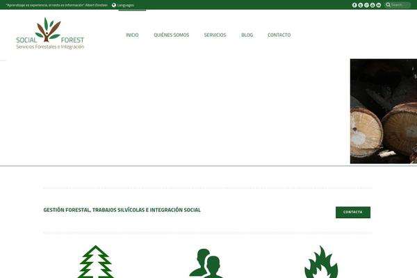 Jupiter theme site design template sample