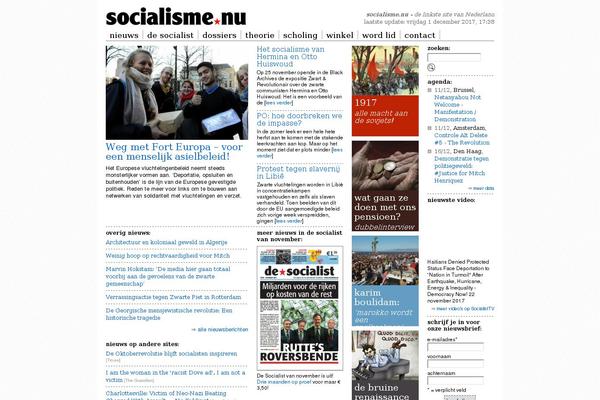 socialisme.nu site used Socialisme.nu