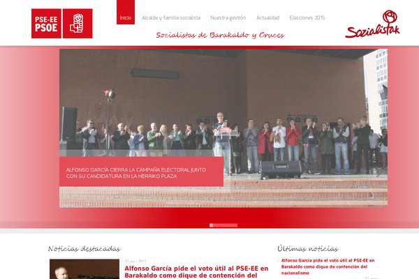 socialistasdebarakaldo.com site used Hodeia