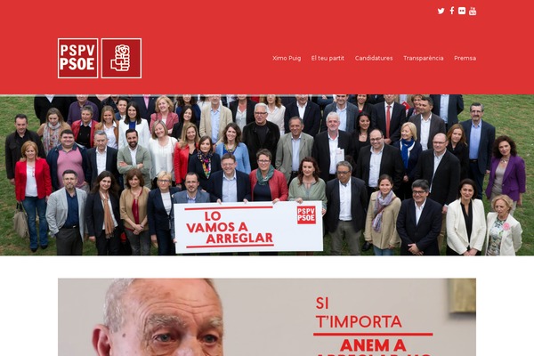 socialistesvalencians.org site used Total