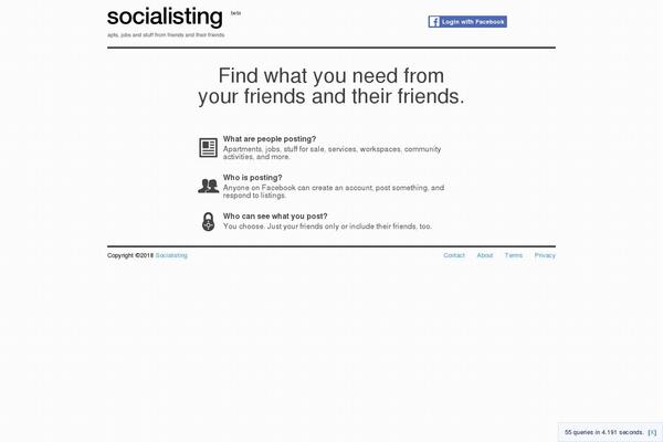 socialisting.com site used Bp-socialisting-child-1.2.8